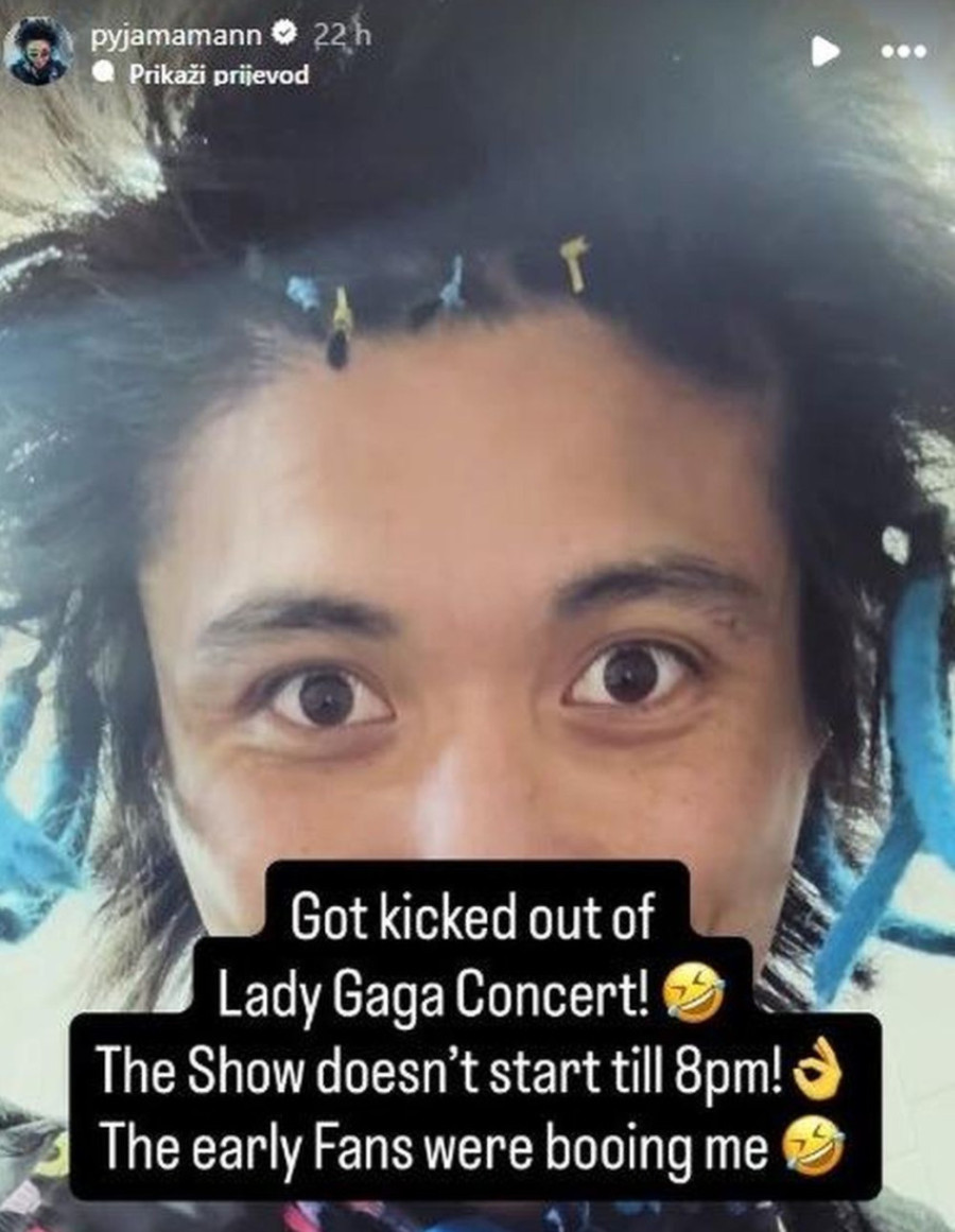 Prvo napao Arijanu Grande, sad izbačen s Gaginog koncerta: Drama ne jenjava!