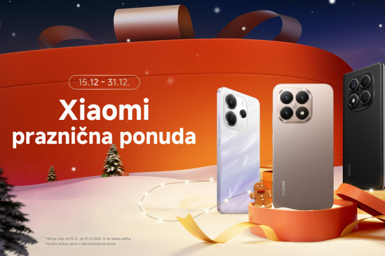 Opusti se, Xiaomi je tu: Dočekaj praznike spreman uz Xiaomi novogodišnje popuste