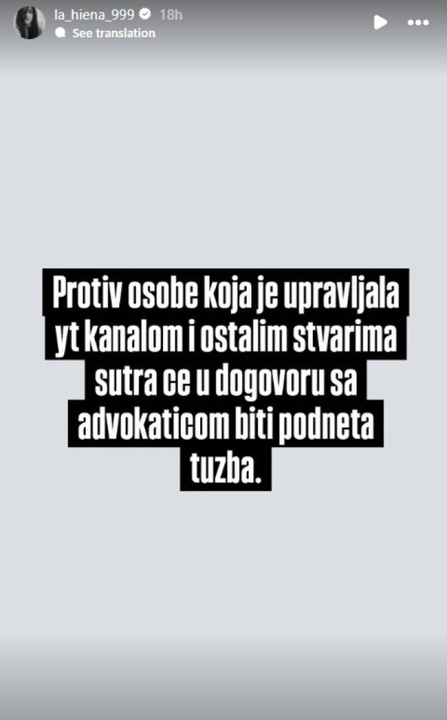 Ko sabotira šeficu podzemlja? Dunji Ilić ugašen Jutjub i stopiran novi album: Pale i tužbe!