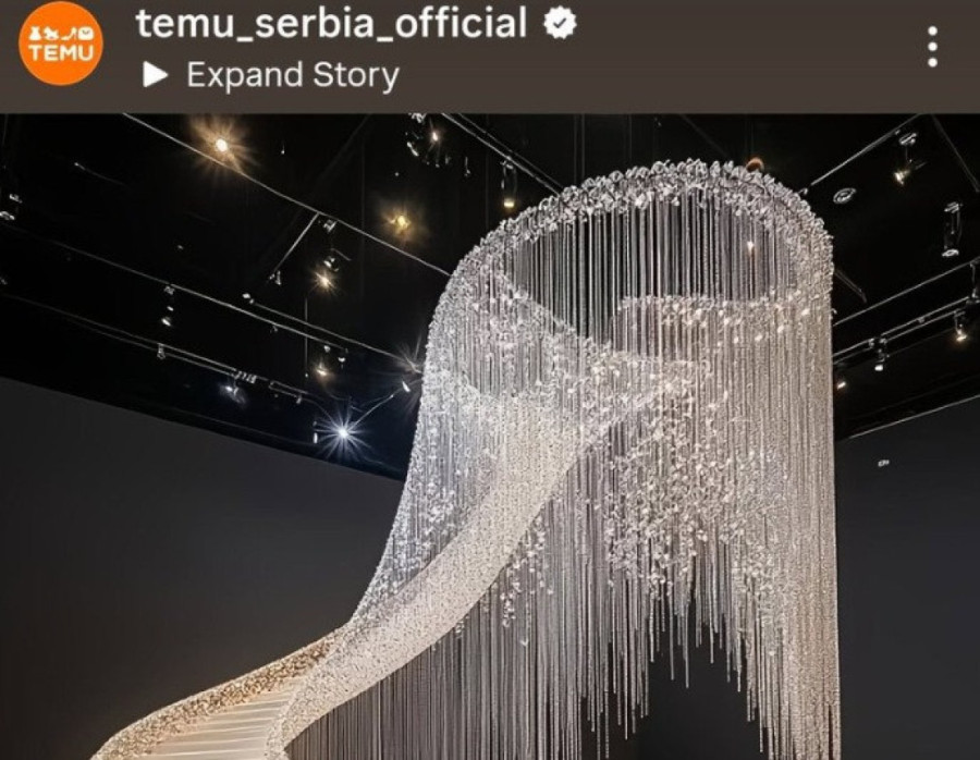 Temu ne prestaje da nas zasmejava: „Kristalne stepenice“ – hvala Bogu pa je neko drugi kupio (FOTO)