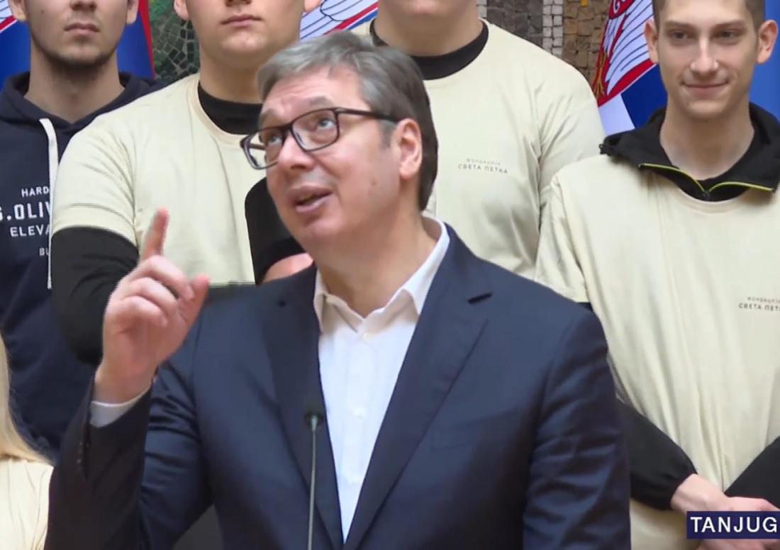 Vučić ugostio učenike Tehničke škole "Nikola Tesla" iz Vukovara: U Beogradu ste kod svoje kuće (VIDEO)