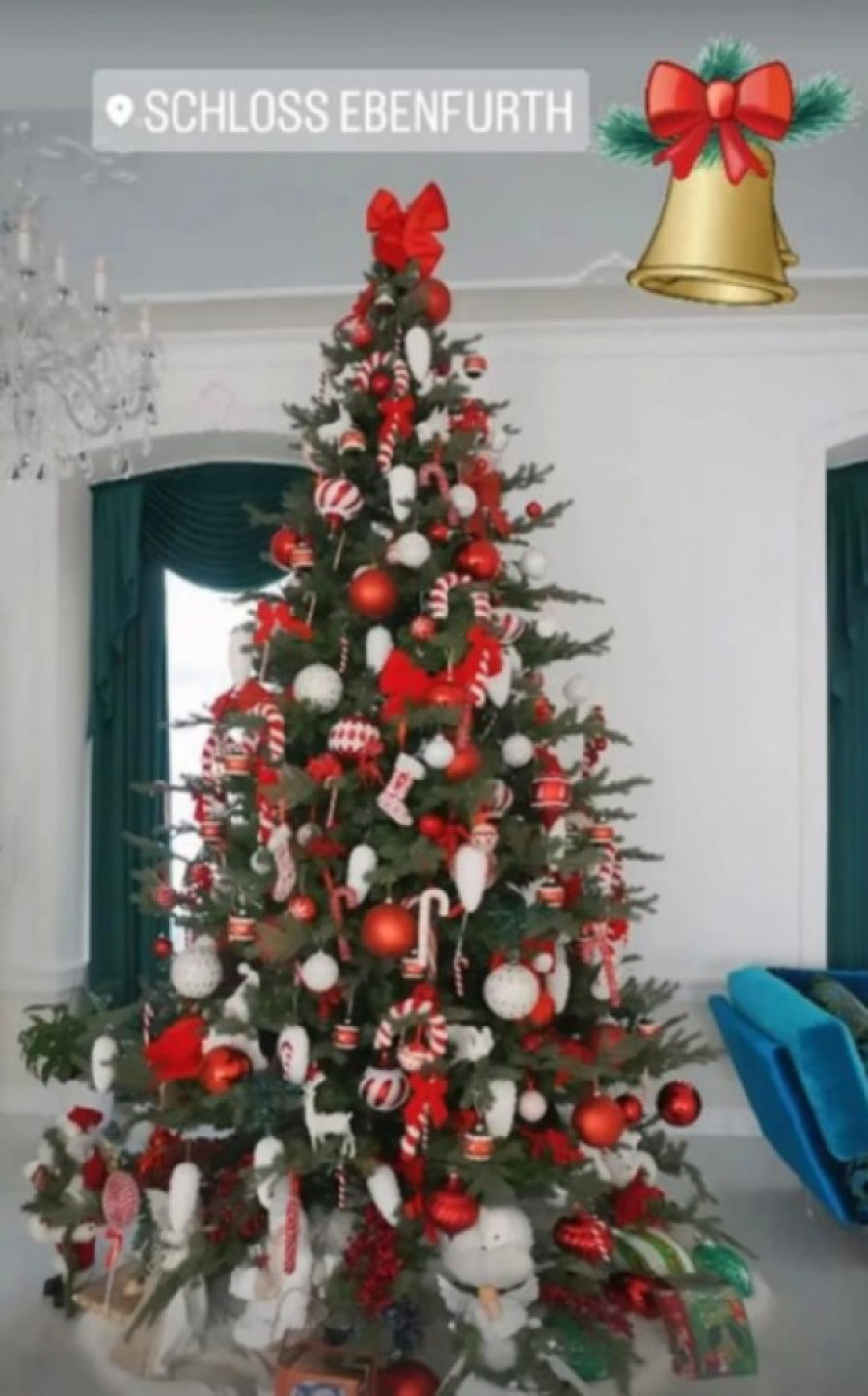 Dvorac Dragane Mirković u Beču okićen kao iz bajke: Za unuku Kseniju priredila čaroliju!