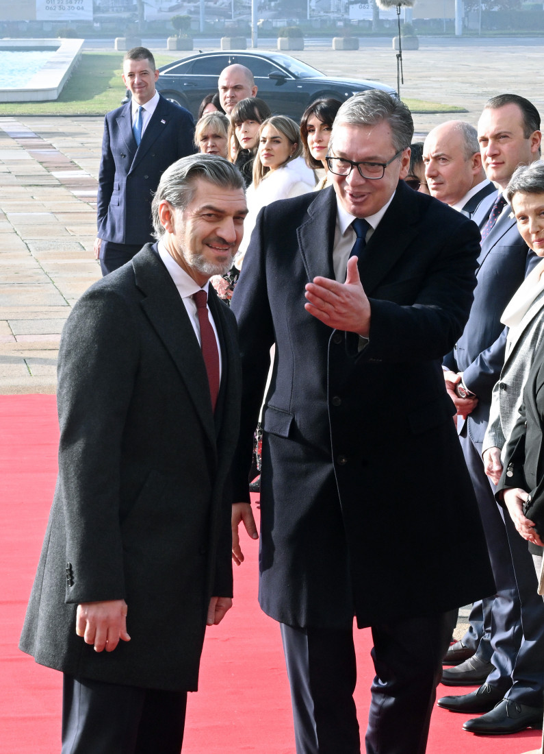 Vučić nakon sastanka sa Kavelašvilijem: Zahvalan sam što Gruzija poštuje povelju UN! (VIDEO/FOTO)