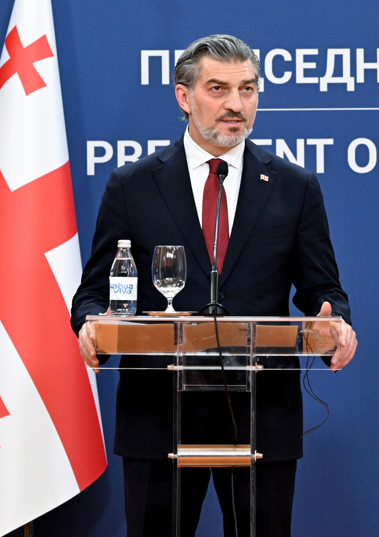 Vučić nakon sastanka sa Kavelašvilijem: Zahvalan sam što Gruzija poštuje povelju UN! (VIDEO/FOTO)