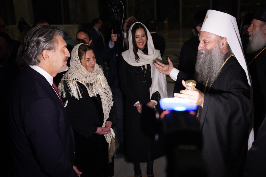 Tamara Vučić zajedno sa predsednikom Gruzije i prvom damom posetila Hram Svetog Save