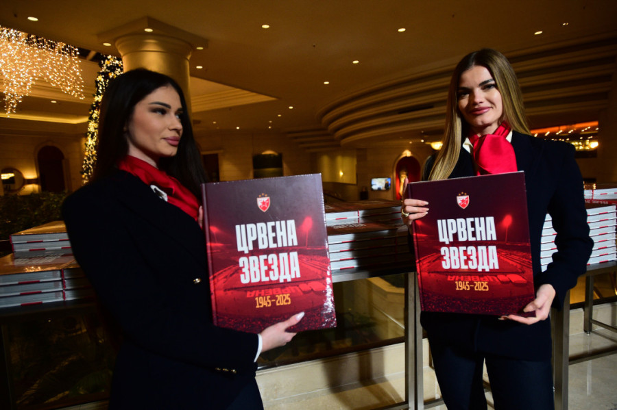 Zvezda predstavila monografiju: Posle 8 decenija postojanja predstavljene autentične priče koje su obeležile put crveno-belih (FOTO)