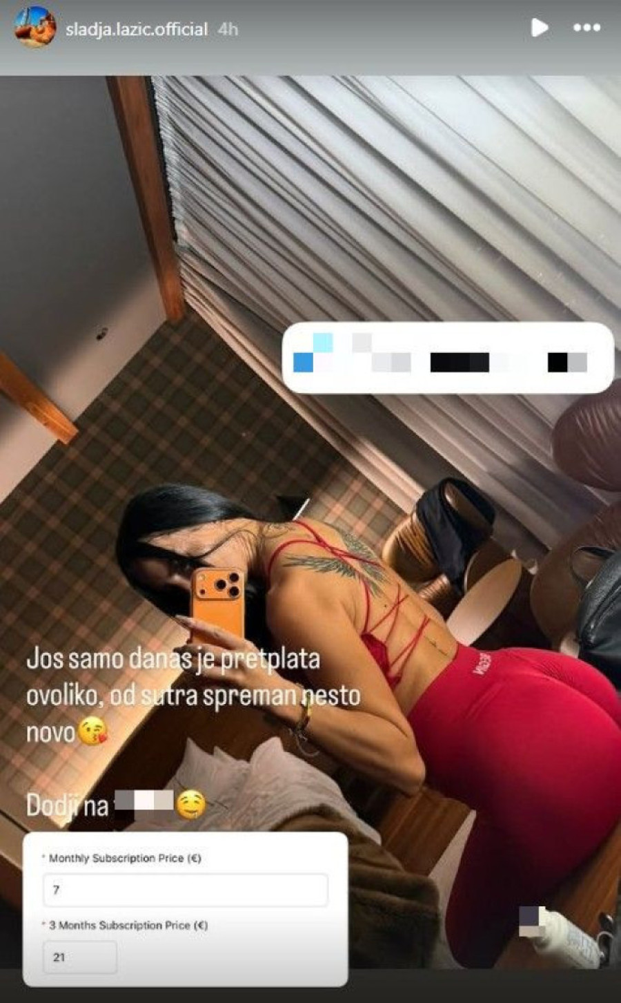 Poršelina "ponosna što ne zna tablicu množenja", ali nudi popust na sajtu za odrasle! Evo koliko sad traži za mesec