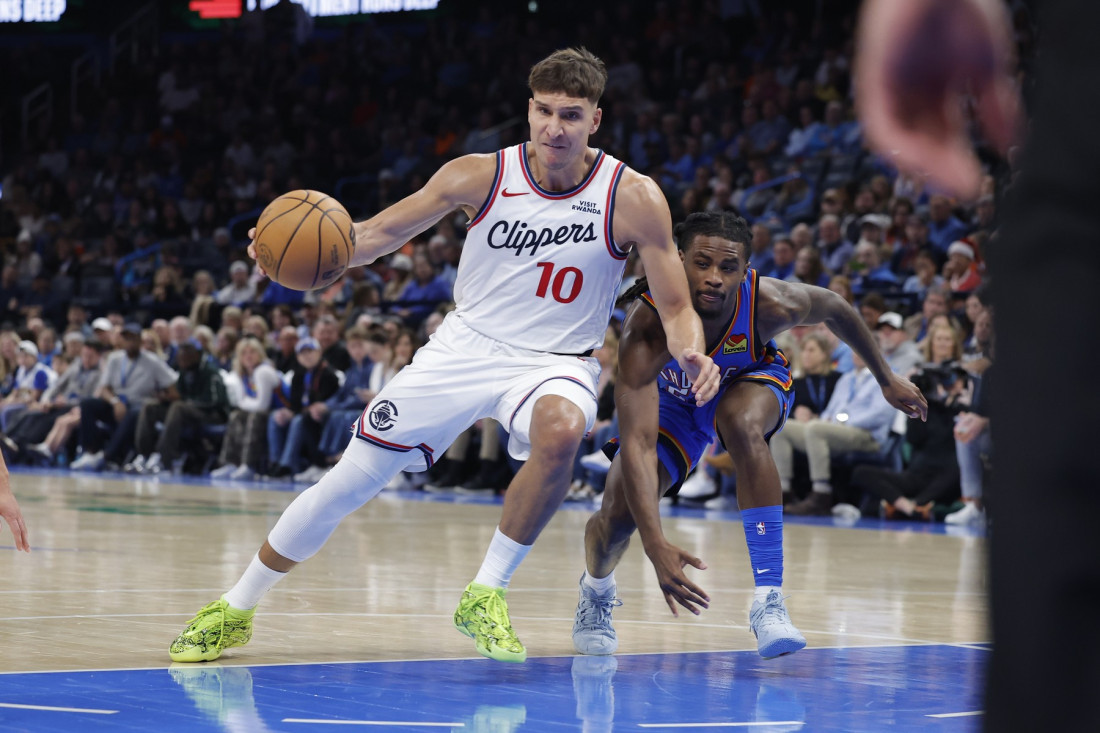 Bogdan krenuo furiozno, pa gledao kako se Klipersi raspadaju! Oklahoma držala čas košarke!