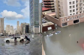 Potop kakav se ne pamti! Poplave blokirale Dubai, ulice se pretvorile u reke (VIDEO)