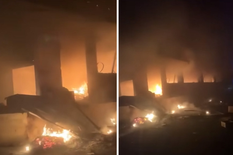 Detalji požara u fabrici Globus: Tri snažne eksplozije, prozori leteli i do 100 metara