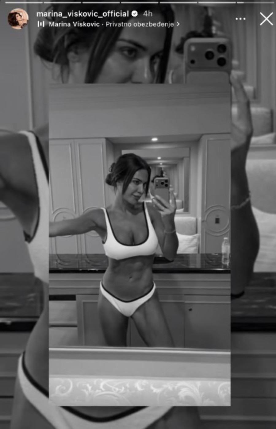 Skinula se Marina Visković: Pevačica bez pardona objavila provokativnu fotku iz kupatila! 