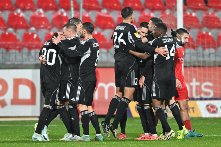 Čukarički "skočio" na kraju godine, Spartak ostao pri dnu: Pogledajte hajlajtse trijumfa belo-crnih u FULL HD (VIDEO)