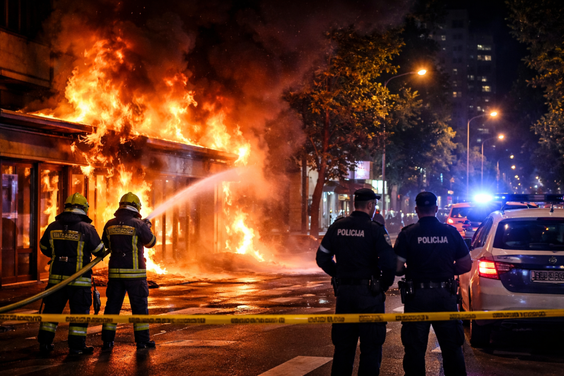 Užas u Apatinu: Izbio požar u porodičnoj kući, ima životno ugroženih!