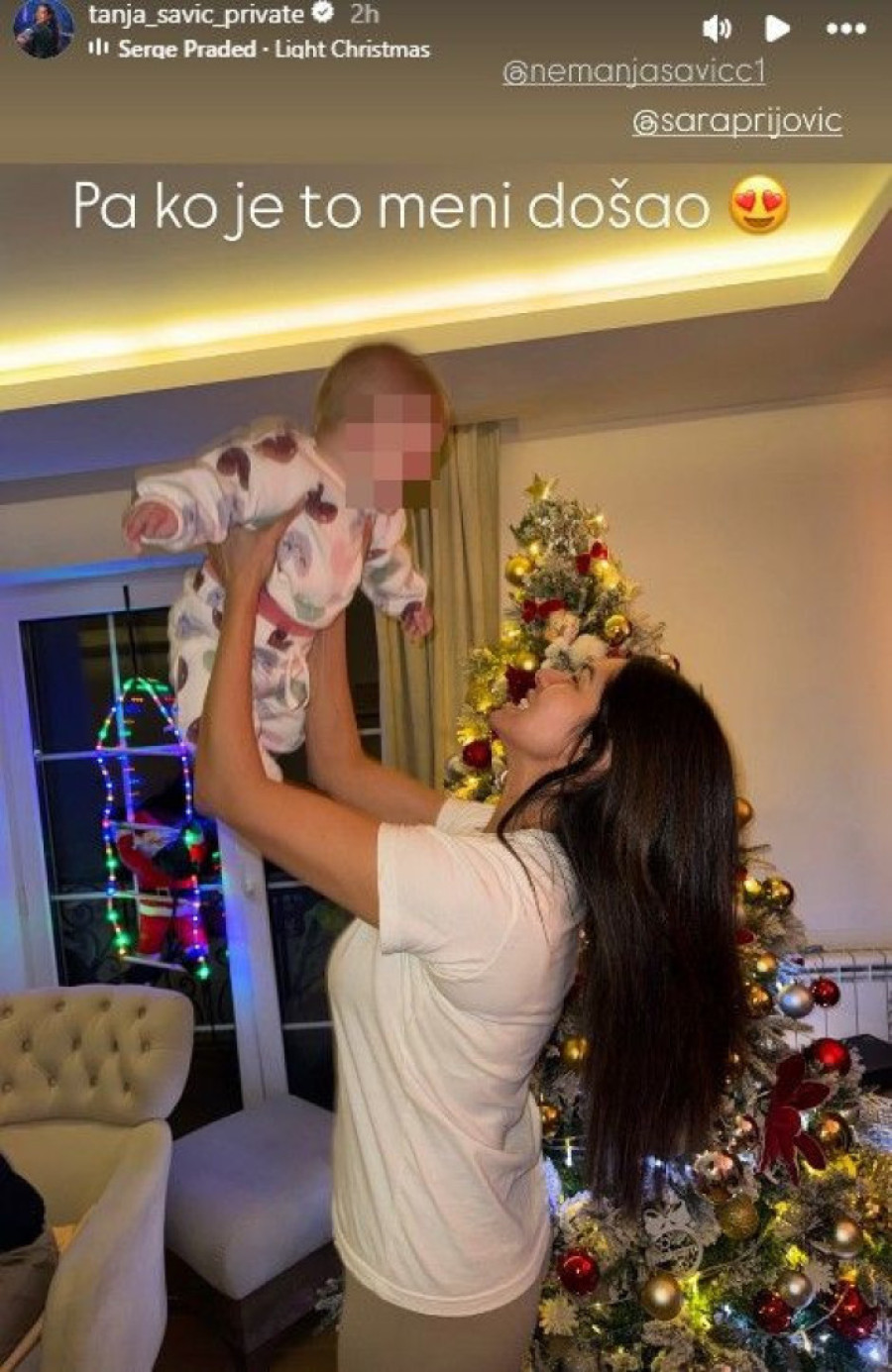 Hit detalji iz kuće Tanje Savić! Pevačica pokazala kako se provodi s bratanicom (FOTO)