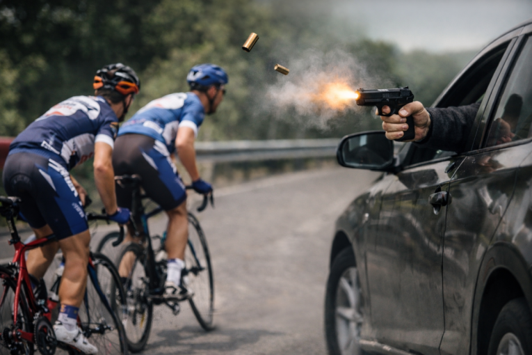 Horor! Iz auta u pokretu pucali na mlade bicikliste: Incident kakav se ne pamti