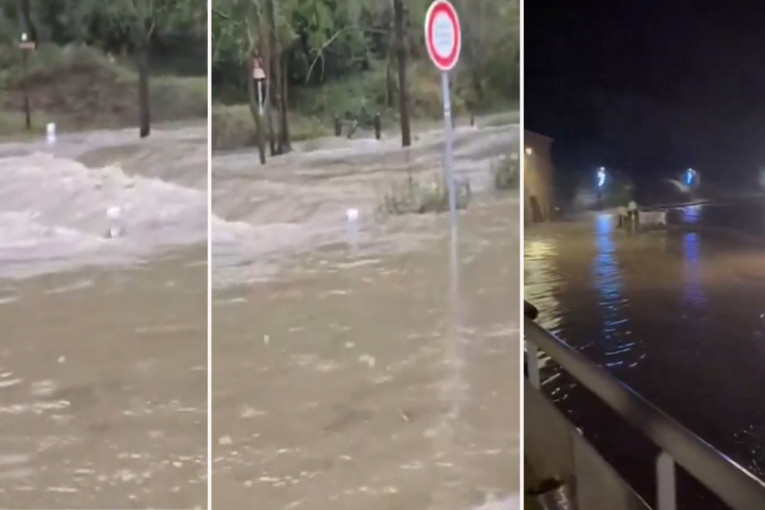 Biblijski potop na jugu Francuske! Ljudi beže iz kuća, voda nosi sve pred sobom (FOTO/VIDEO)