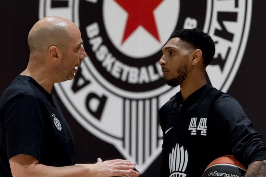 Partizan se sprema za Makabi: Penjaroja i Pejn odradili prvi trening u crno-belom!