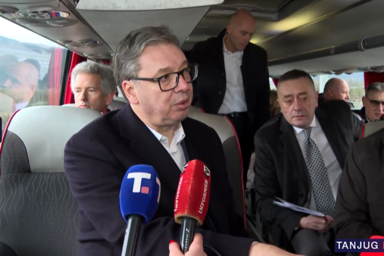 Vučić otvorio deonicu Moravskog koridora: Od Surdulice do Lučana za manje od dva sata, ceo auto-put gotov do septembra 2026. (FOTO/VIDEO)