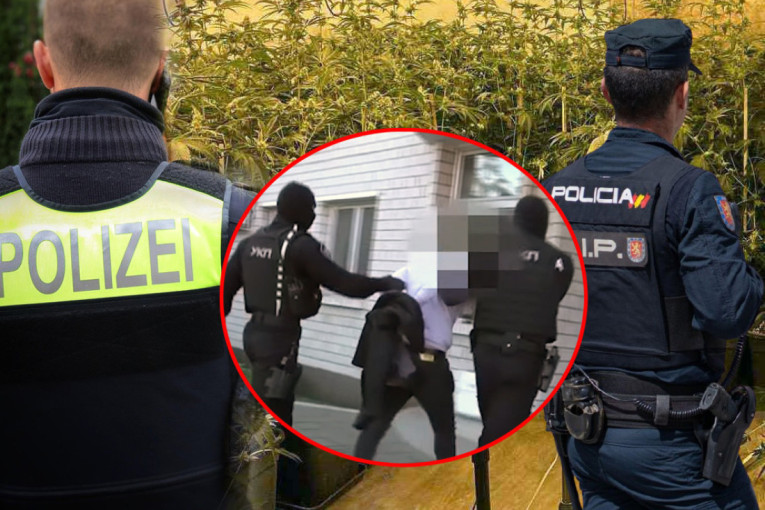 Razbijena međunarodna narko-mreža: Hapšenja u Beogradu, Beču i Španiji(FOTO)