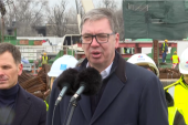 Vučić obilazi radove na Dunavskom koridoru