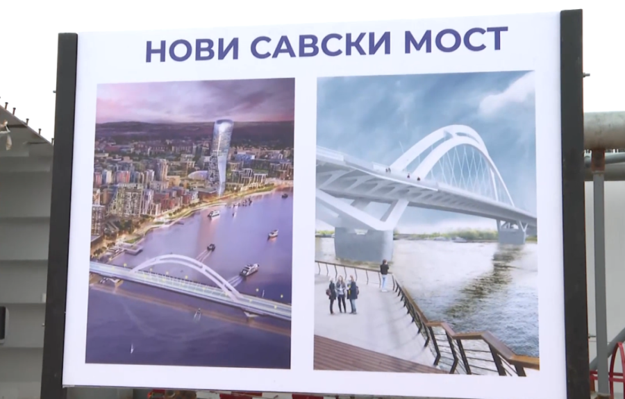 Vučić: Novi savski most biće otvoren do kraja marta 2027. Biće prava lepotica, a i stari će biti atrakcija (VIDEO/FOTO)
