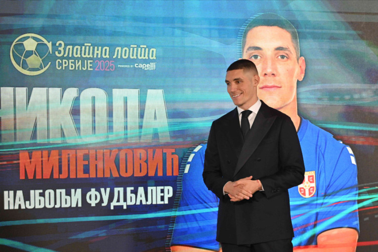 FSS uručio Zlatnu loptu: Najbolji je Nikola Milenković!
