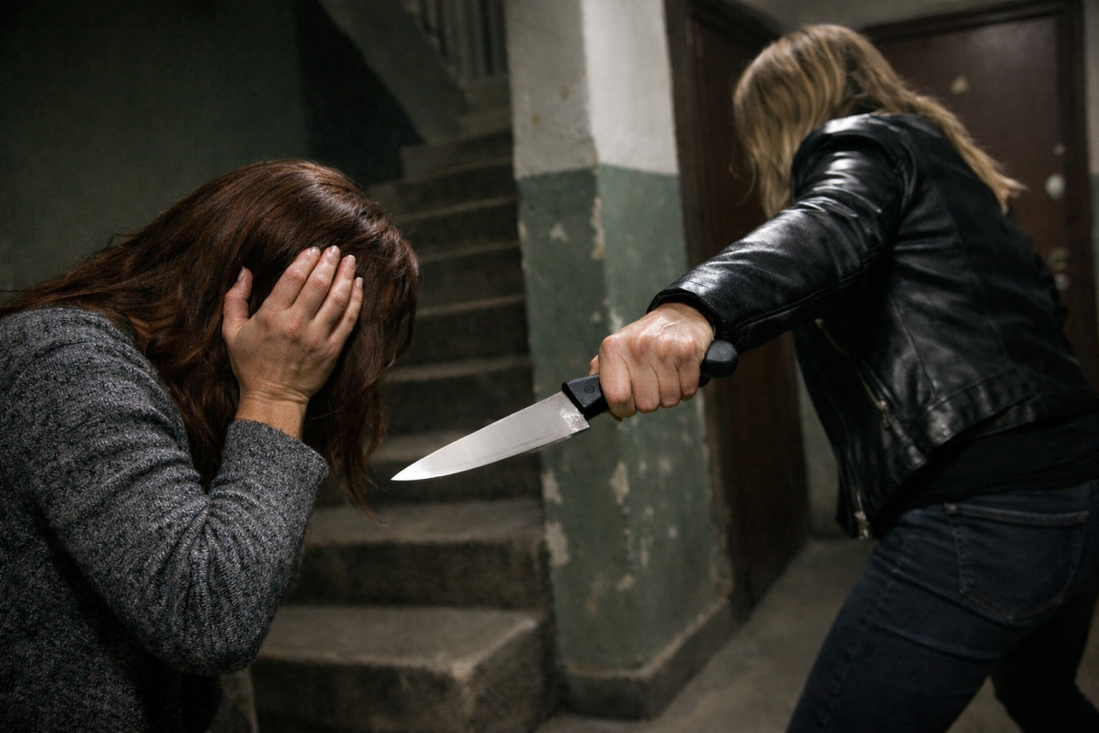 Incident šokirao stanare: Svađa među komšinicama se završila napadom nožem u hodniku zgrade!