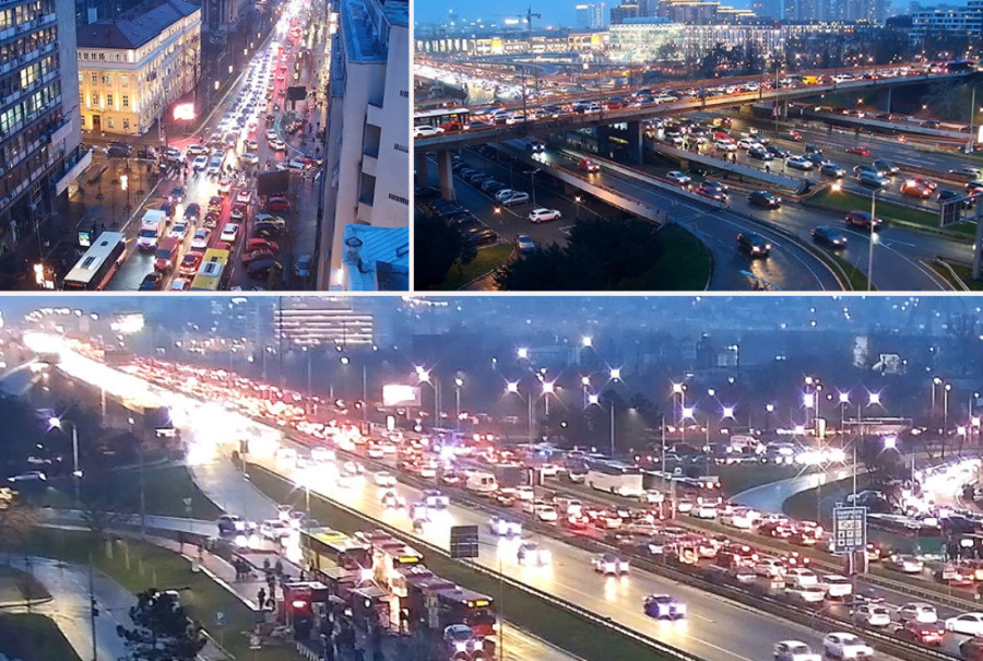 Težak udes na Mostu na Adi: Ne zna se da li ima povređenih, stvorila se velika gužva!