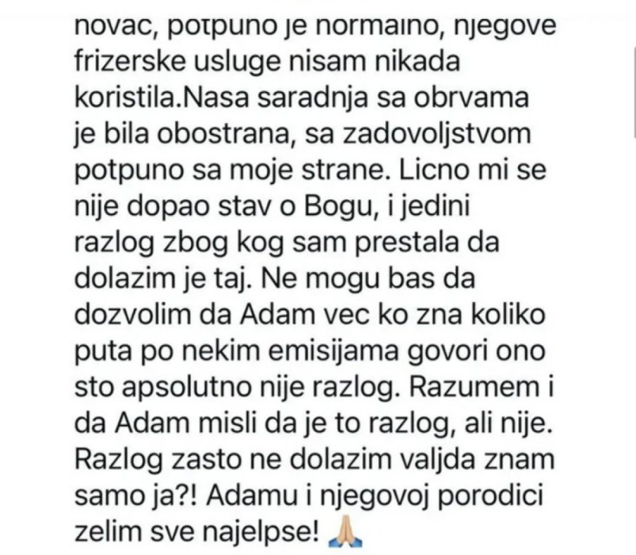 "Seka mi je dala muža na telefon i tražio mi 20.000 evra" Adam Adaktar otkrio razlog svađe sa pevačicom