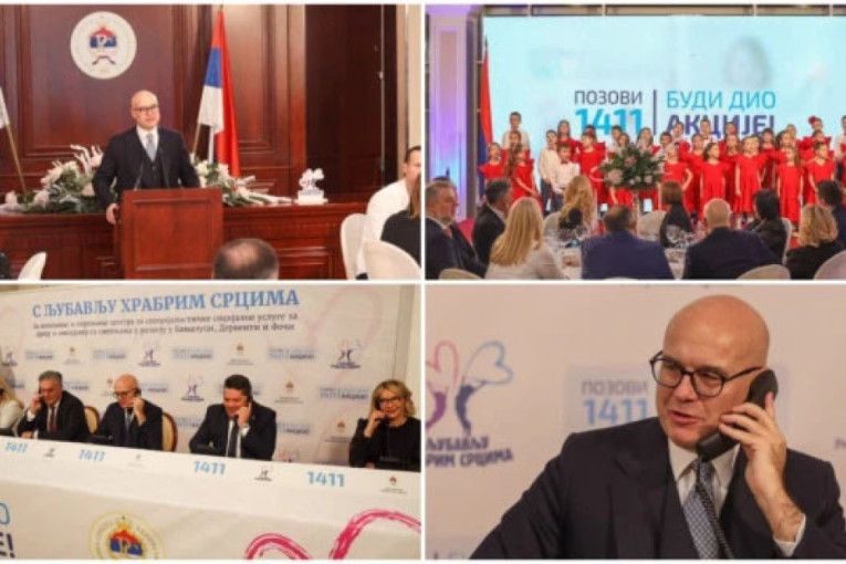 Srbija obezbedila milion evra za decu i omladinu sa smetnjama u razvoju Republike Srpske! Vučević: Jedino u slozi možemo graditi budućnost