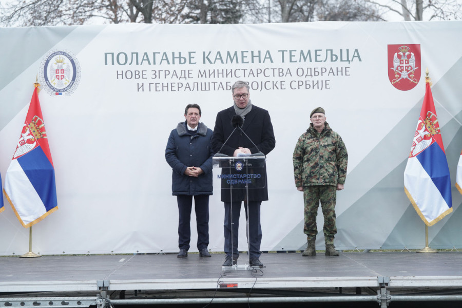 Predsednik Vučić: "Mi moramo sebe da čuvamo, niko drugi nas čuvati neće"