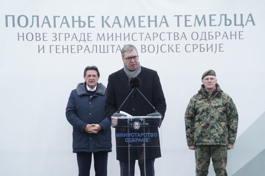 Predsednik Vučić poručio svima: Nova zgrada MO i Generalštaba od 50.000 kvadrata biće gotova do kraja 2028.