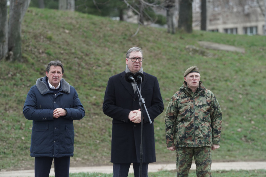 Predsednik Vučić: "Mi moramo sebe da čuvamo, niko drugi nas čuvati neće"