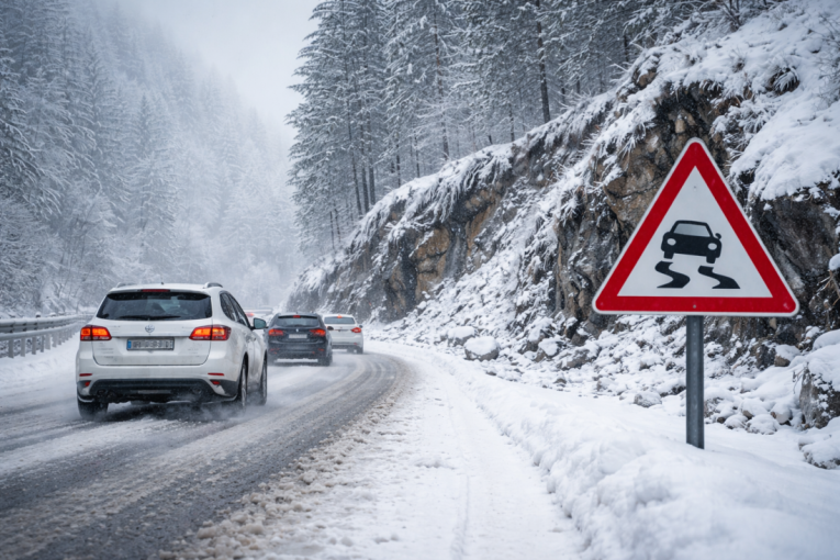 Putevi Srbije upozoravaju: Sneg do 5 centimetara na brojnim deonicama, oprez zbog leda i magle