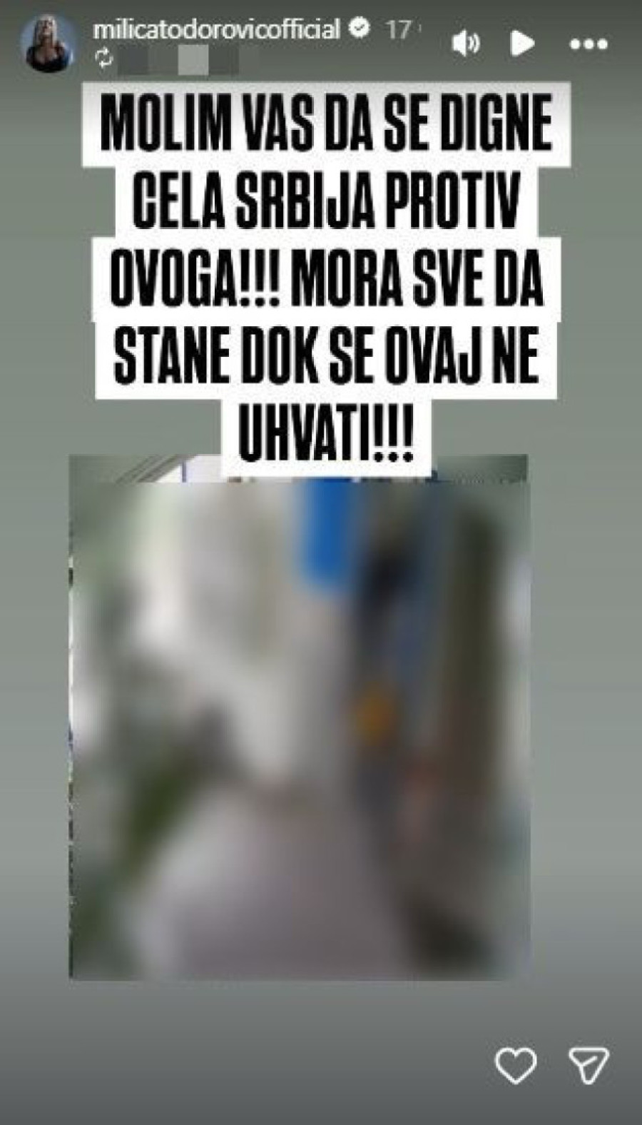 Trudna Milica Todorović potresena zbog napada na Novom Beogradu: Samo je jedno imala da poruči (FOTO)