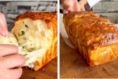 Recept dana: Aromatični hleb sa belim lukom i kačkavaljem je savršenstvo u slojevima koje će prazničnu trpezu pretvoriti u gozbu