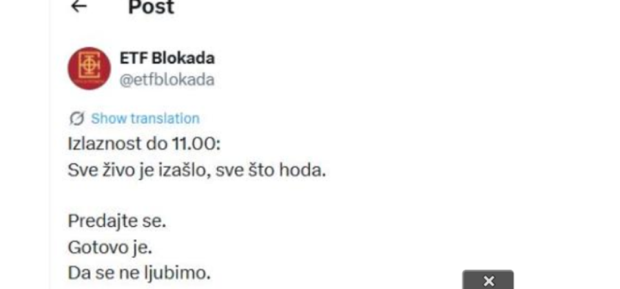 Analitičari o skupljanju potpisa: To što blokaderi nisu tražili JMBG je vrsta manipulacije!