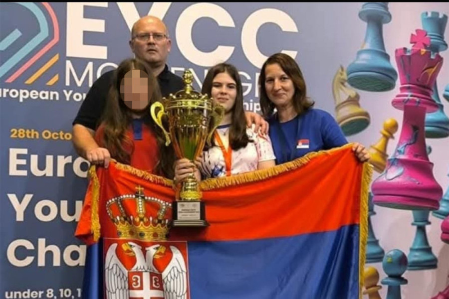 Vera ima tek 14 godina, a već je pokorila Evropu i piše istoriju: Čast mi je kad igram pod zastavom Srbije! (FOTO)