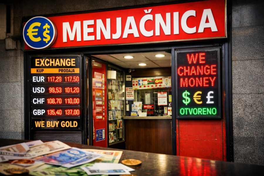 Evro najjači u odnosu na dolar za poslednja dva meseca: Ovo je današnja vrednost!