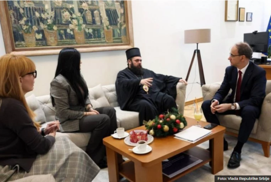 Premijer Macut sa vladikom Heruvimom o ključnim projektima za srpsku decu u Hrvatskoj
