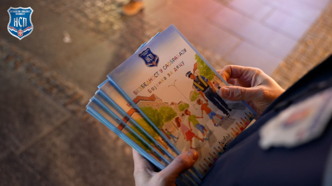 Velika akcija u centru Beograda! "Saobraćajna bojanka" za najmlađe sugrađane (FOTO/VIDEO)