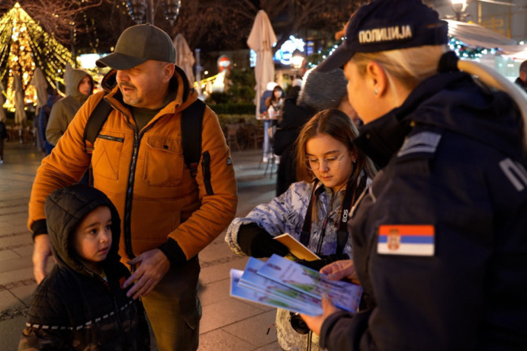 Velika akcija u centru Beograda! "Saobraćajna bojanka" za najmlađe sugrađane (FOTO/VIDEO)