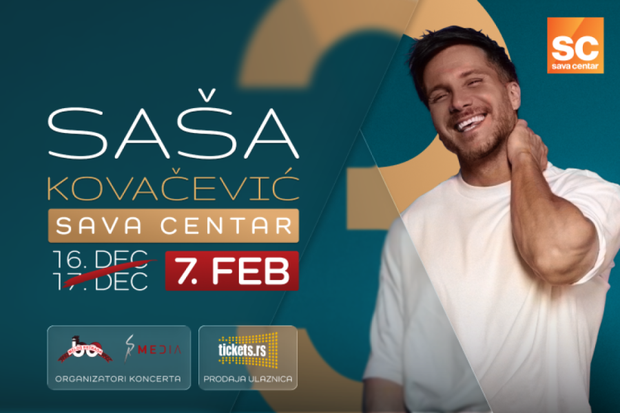 Dva rasprodata koncerta nisu bila dovoljna: Saša Kovačević zakazao i treći susret u Sava cntru! (FOTO)