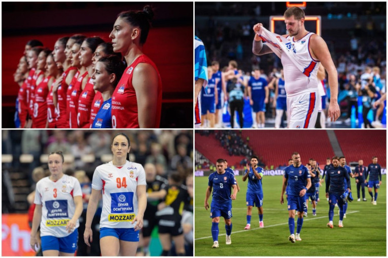 Godina za zaborav srpskog sporta: Od košarke do fudbala - reprezentacije potpuno podbacile!