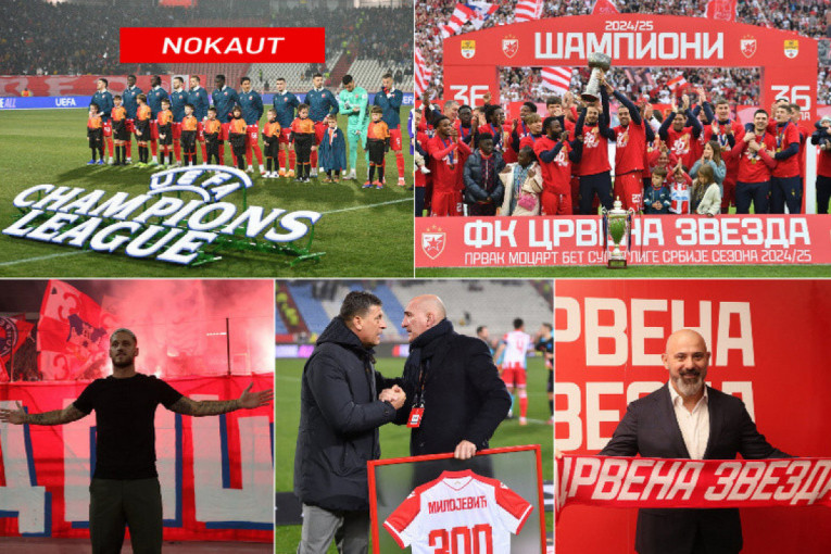 Prošla je 2025! Zvezdina nova dupla kruna, umesto Lige šampiona Liga Evrope, i na kraju Stanković umesto Milojevića