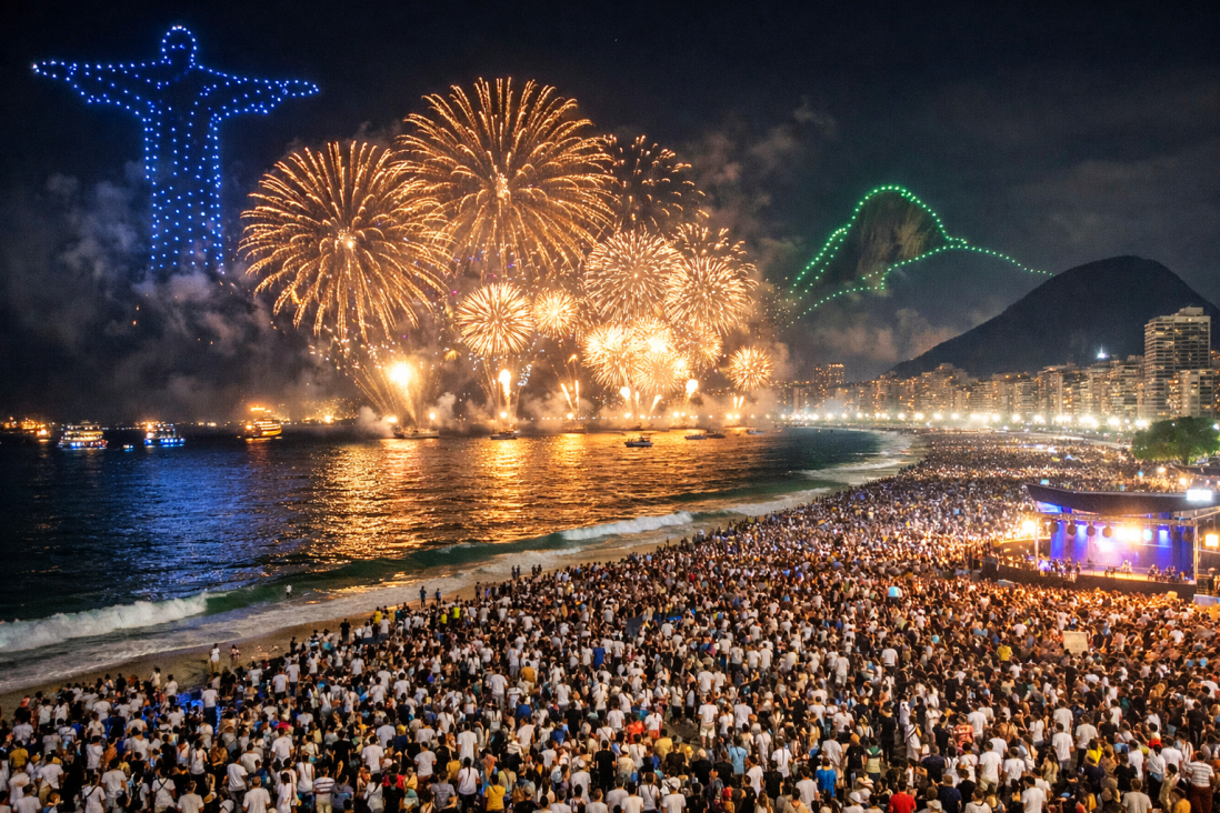 Ovaj grad je oborio Ginisov rekord po broju ljudi za doček Nove godine: Samo na jednom mestu bilo ih je više od 2,6 miliona!