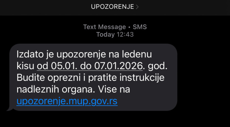 MUP se hitno oglasio! Opasna pojava ugrožava bezbednost građana (FOTO)