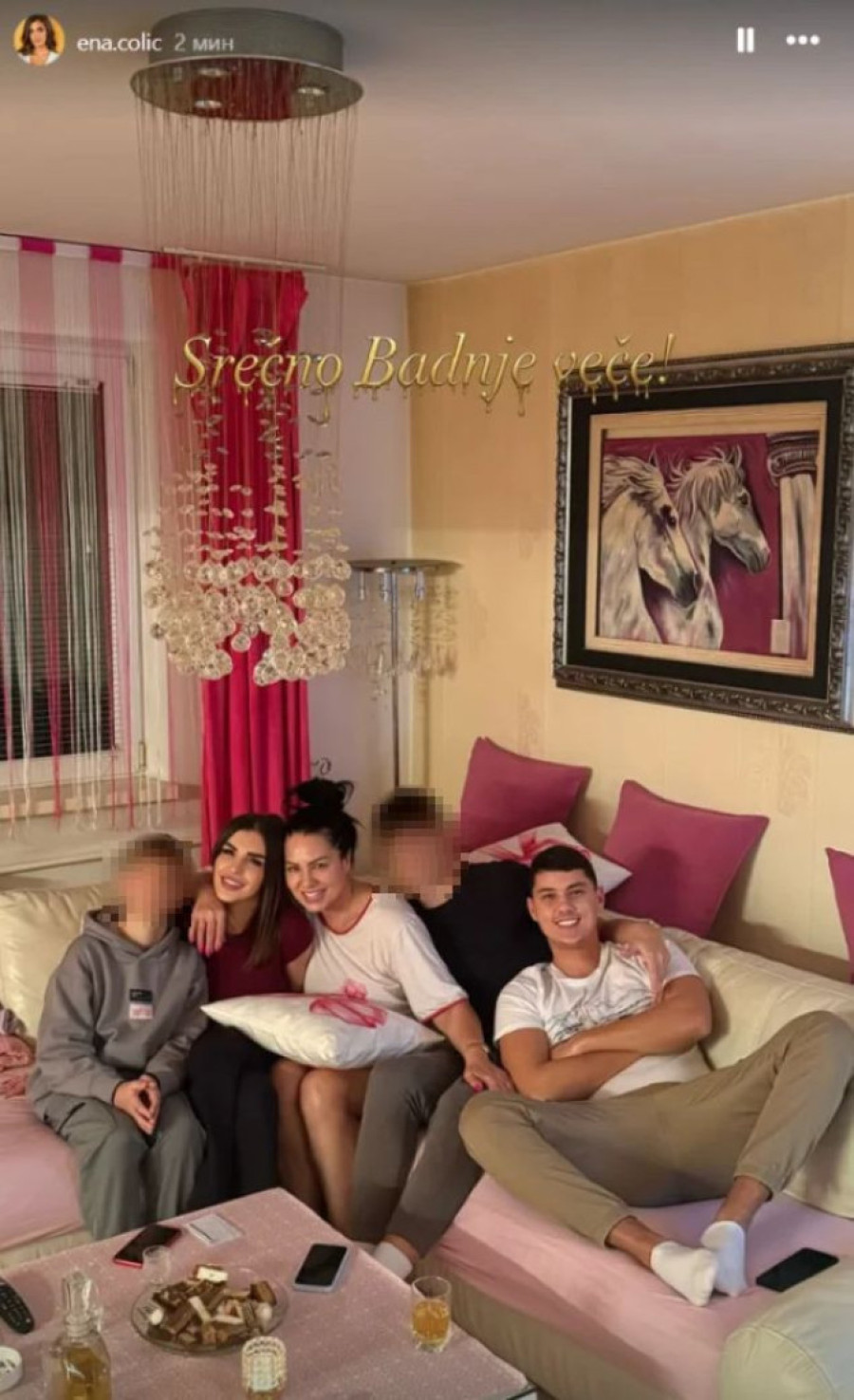 Ena i Peja proveli Badnje veče kod Zlate! Isplivale fotografije (FOTO)