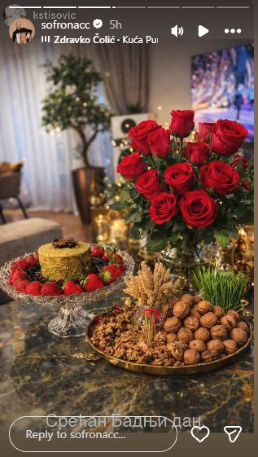 "Svaki dan mi je sada praznik!" Sofronac o trudnoj ženi i porodici: Presrećan sam! (FOTO)