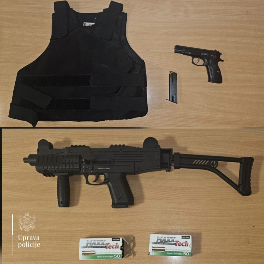 Sprečen pokolj! Ispred kafane uhvaćen mladić u panciru sa ilegalnim oružjem (FOTO)